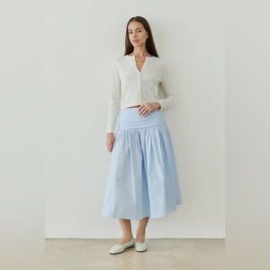 All:Row The Mariana Skirt in Blue